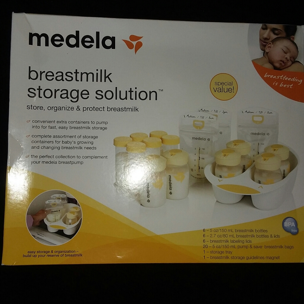 Madela breast milk storage solution